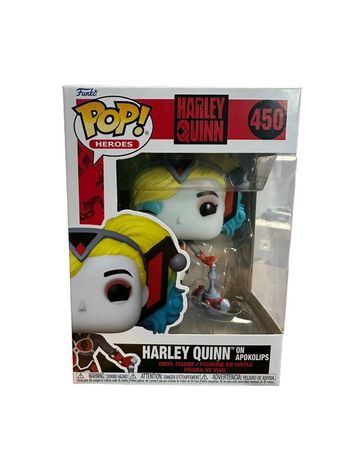 Figurine funko pop Dc Comics Harley Quinn On apokolips 450 neuf