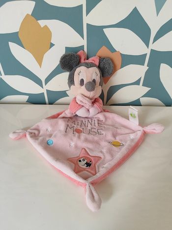 Doudou plat Minnie Disney baby