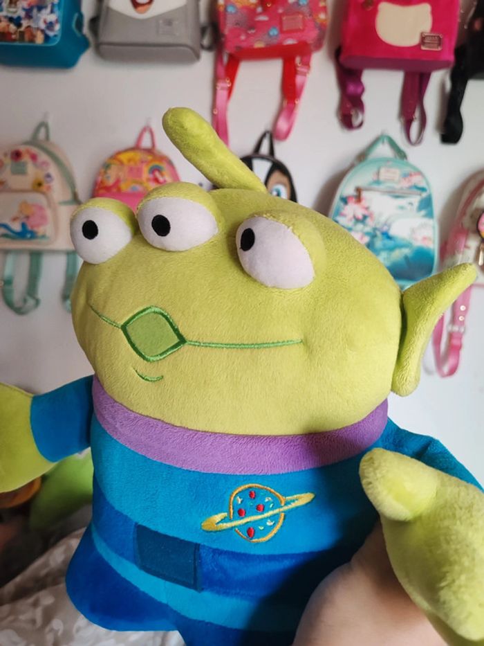 Peluche alien toy story Disney store - photo numéro 3