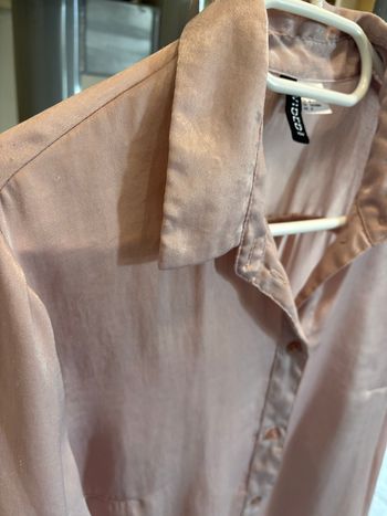Chemise satinée