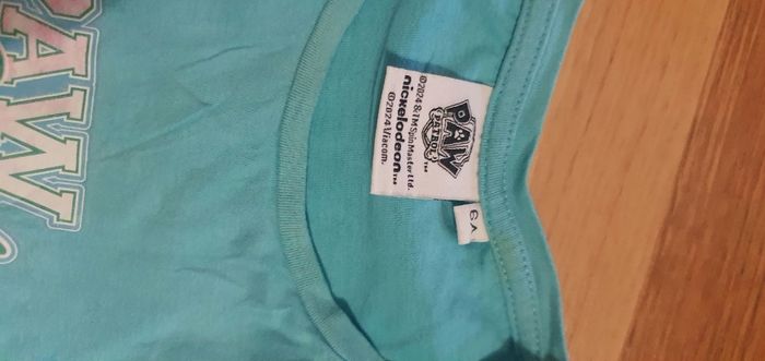 tee shirt pat patrouille stella 6 ans turquoise - photo numéro 3