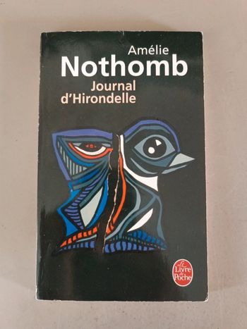 Journal d'hirondelle d'Amélie Nothomb
