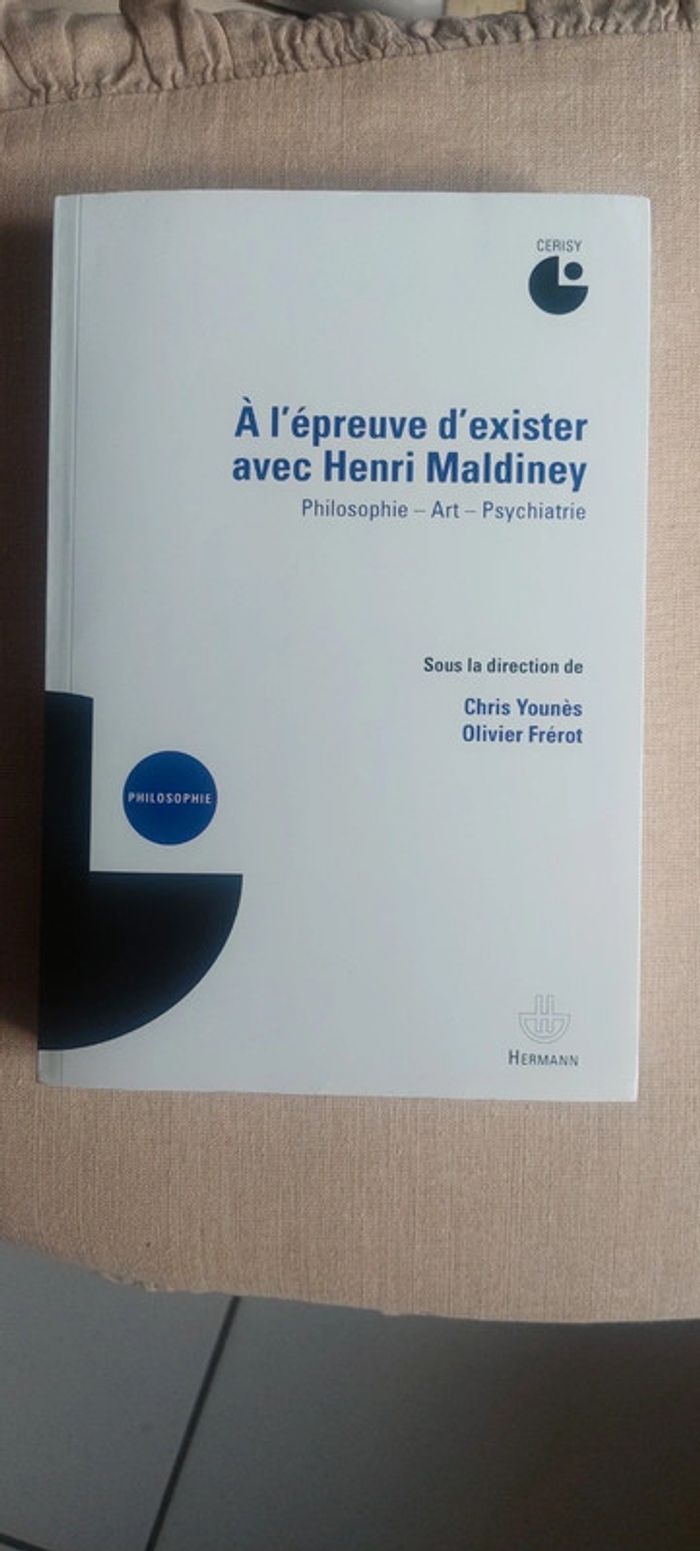 Livre À l'épreuve d'exister avec Henri Maldiney - Philosophie, art, psychiatrie
Chris Younès - photo numéro 2
