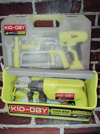 Lot outillages enfants kid-oby