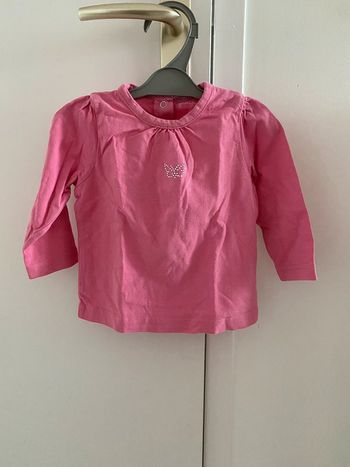 T shirt girly 6 mois