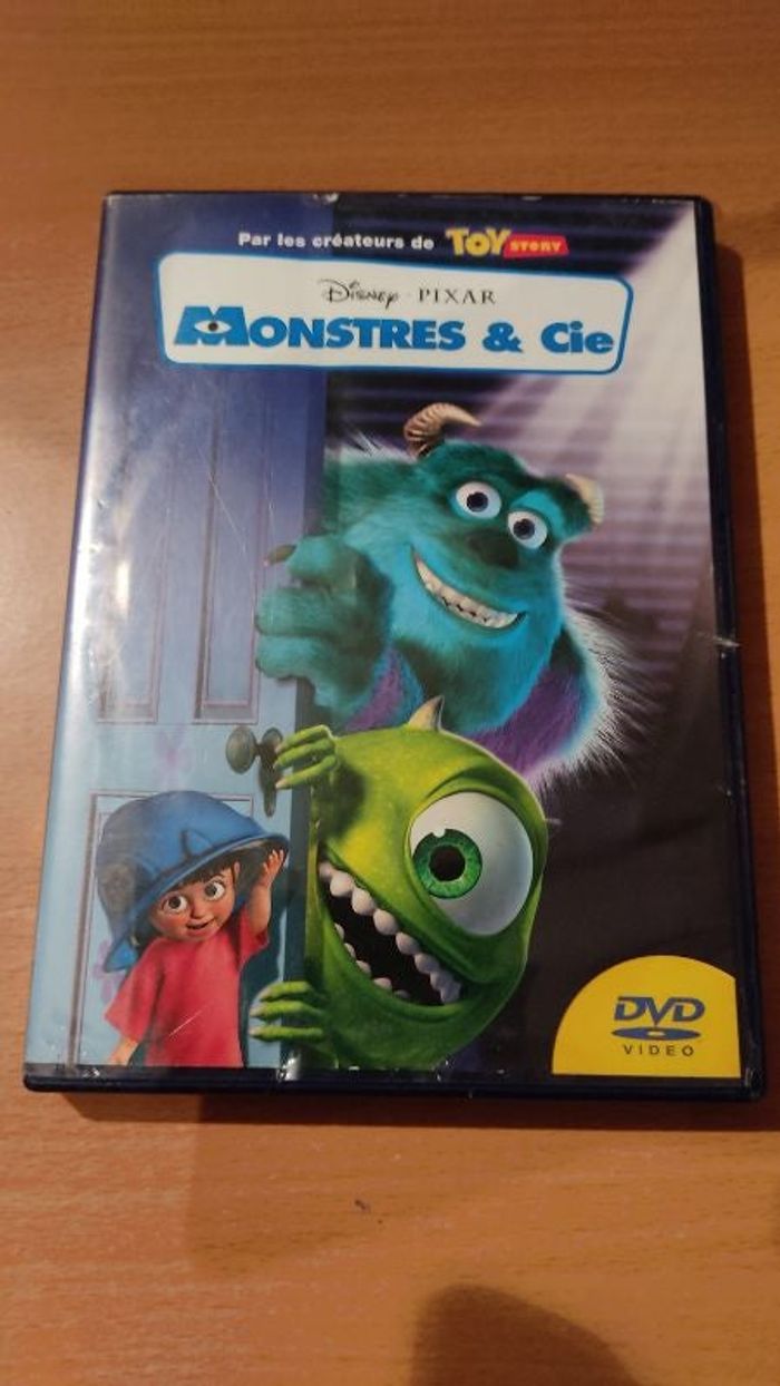 DVD Disney Monstres et Compagnie