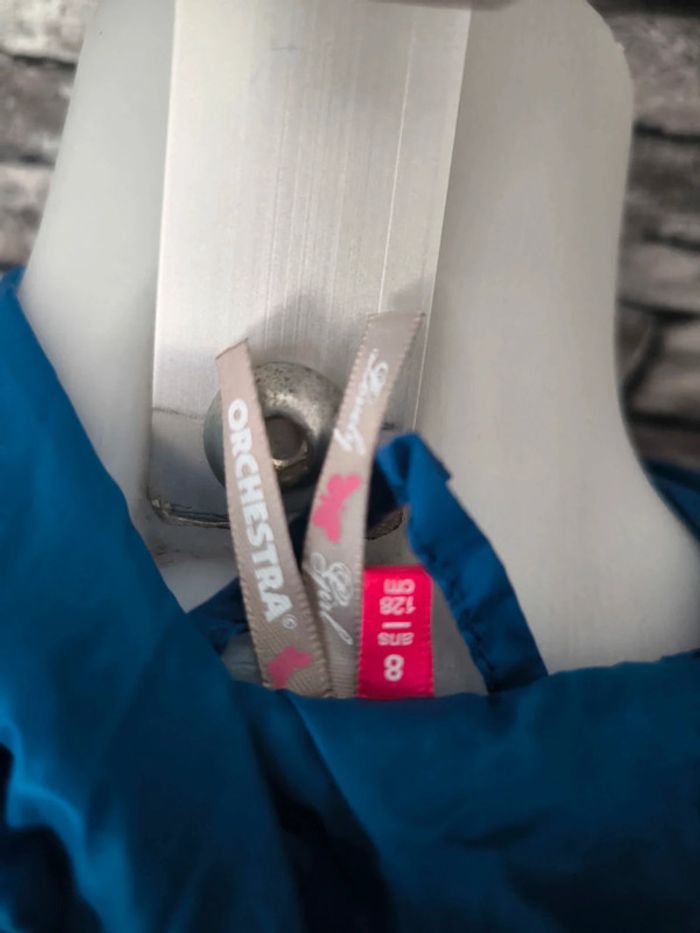 💙 Superbe kway léger bleu électrique de chez Orchestra en 8 ans 💙 - photo numéro 4