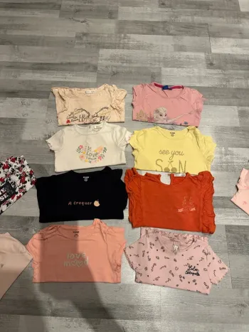 Lot de tee shirt