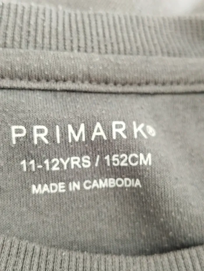 Sweat gris Primark taille 11-12 ans - photo numéro 3
