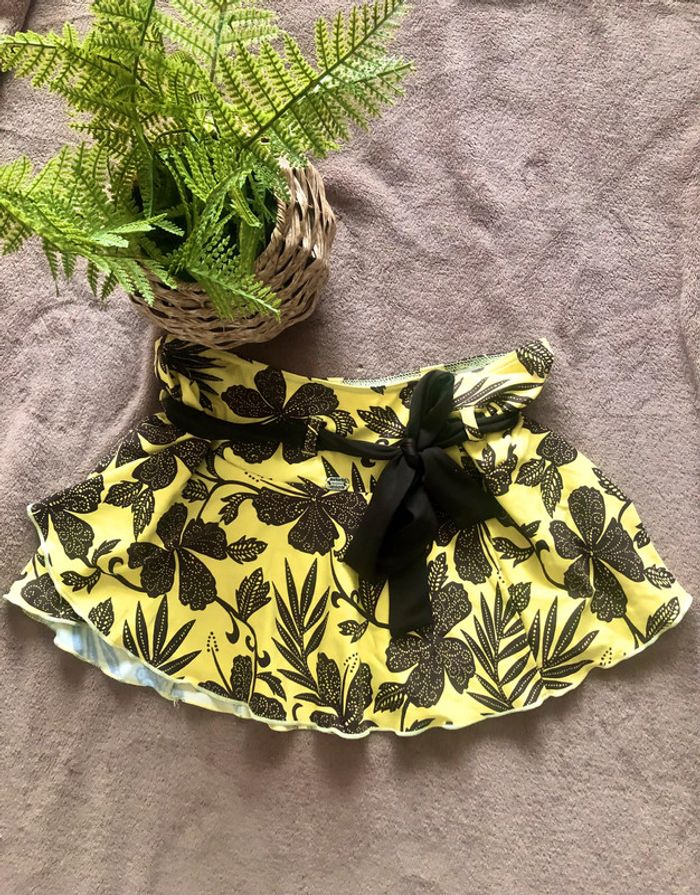 Jupe de plage jaune marron Banana Moon - photo numéro 7