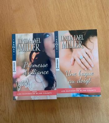 romance lot 2 romans promesse d'alliance une bague au doigt linda lael miller