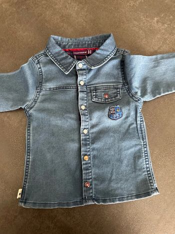 Chemise en jean bébé fille