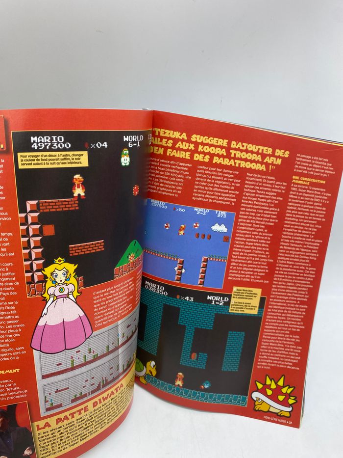 Livre Magazine Le grand guide Mario l’éternel Mario l’incroyable histoire 2024 Neuf !! - photo numéro 4
