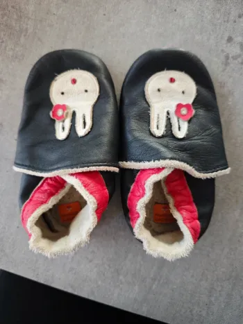Chaussons fourrés bibalou lapin