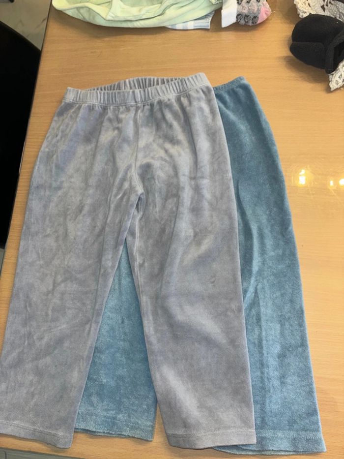 Lot de 2 pantalons pyjama garçon taille 3 ans
