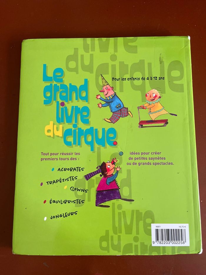 Le grand livre du cirque 4-12 ans - photo numéro 2