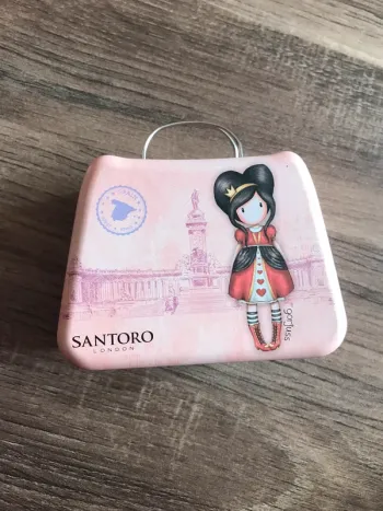 Mini mallette en métal Santoro London