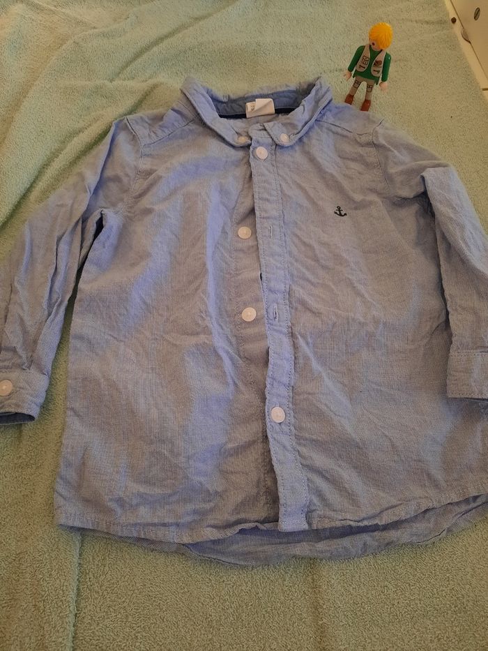 Chemise manches longues