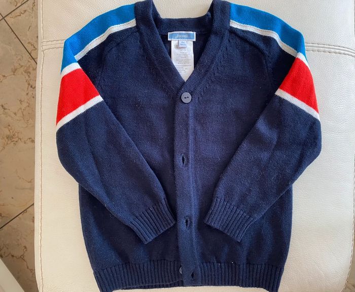 Gilet veste cardigan Jacadi 4 ans