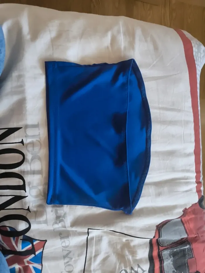 Top bandeau bleu - photo numéro 2