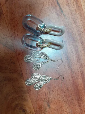 Lot boucles d'oreilles