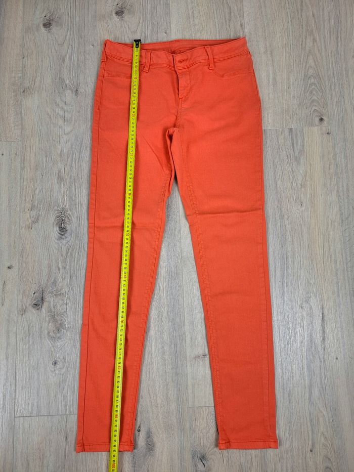 Jeans Teddy Smith orange femme taille 36 - photo numéro 4