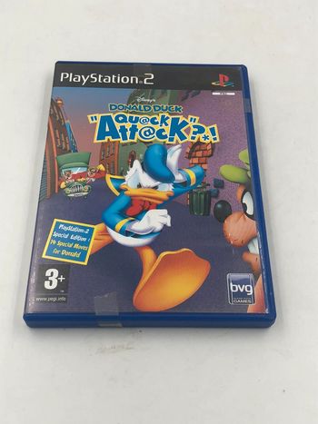 Jeu vidéo Donald Duck Quack Attack sur console PS2