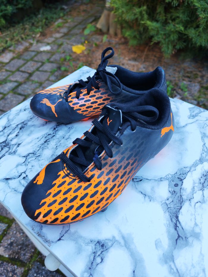 Chaussures de foot baskets Puma pour enfant - photo numéro 10