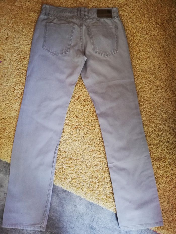 Jeans Jules straight beige 38 - photo numéro 2