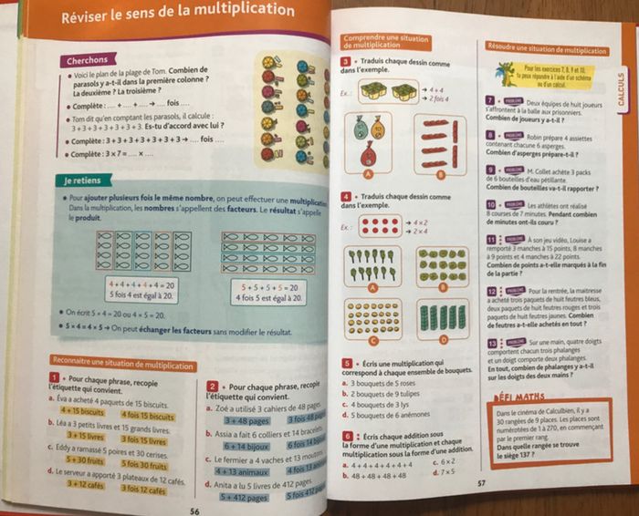 Les nouveaux outils pour les maths CE2 - manuel de l'élève - photo numéro 2