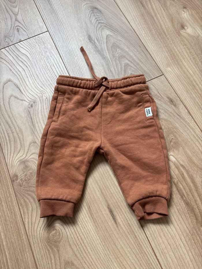 Pantalon de jogging marron Kiabi 3 mois - photo numéro 2