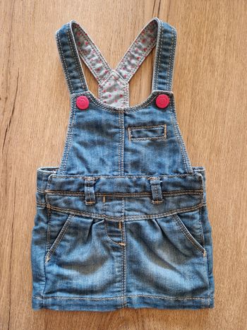 Jupe salopette jeans Tape A L'œil 3 mois