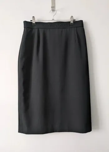 Jupe vintage broderie devant - Gérard Pasquier - taille 40