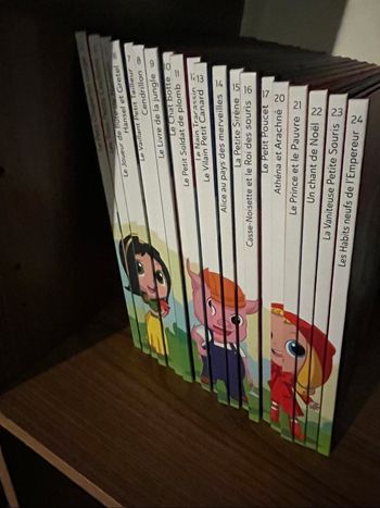 Lot de livres audio