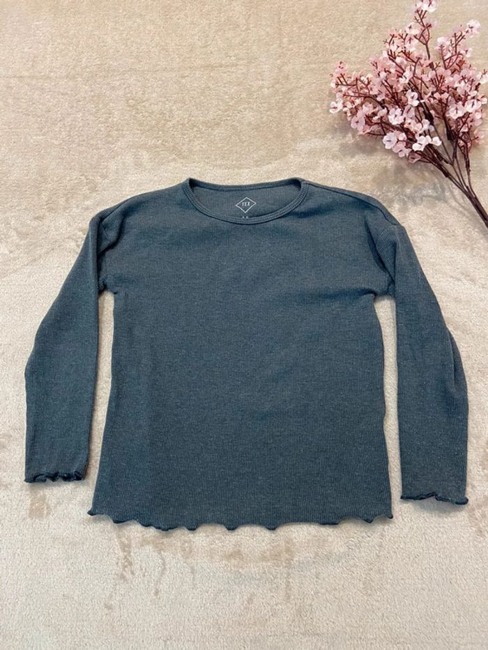 Teeshirt manches longues fille 4-5 ans