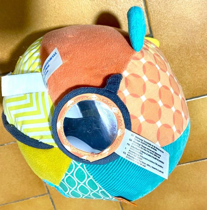 Balle bebe plusieurs textures jeux