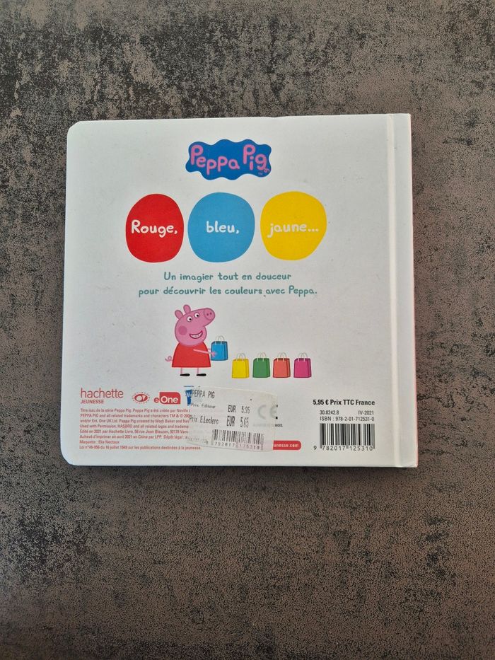 Imagier des couleurs peppa pig - photo numéro 3