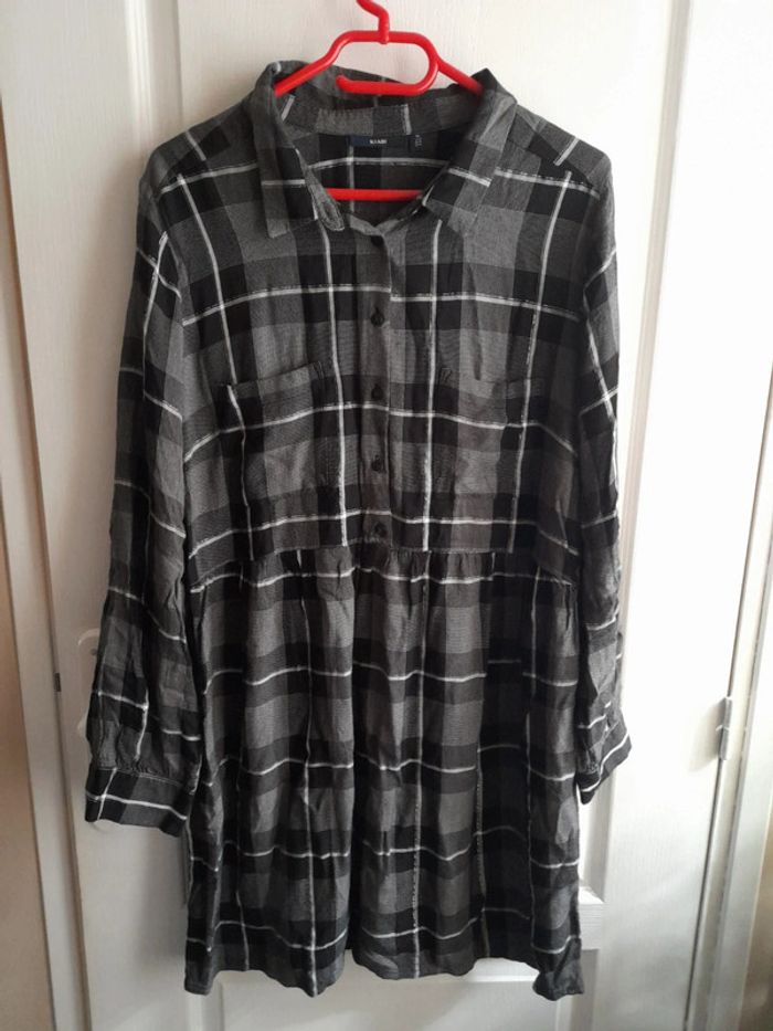 Tunique à carreaux 46