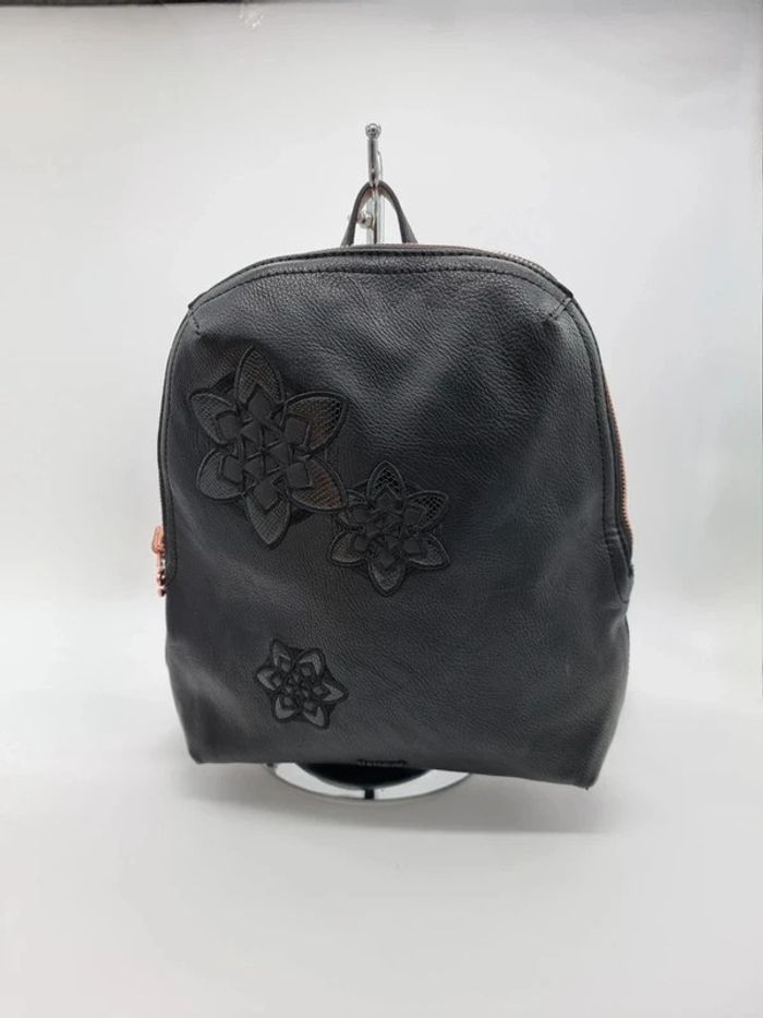 Desigual sac à dos réversible noir/beige Trip Madeira - photo numéro 2