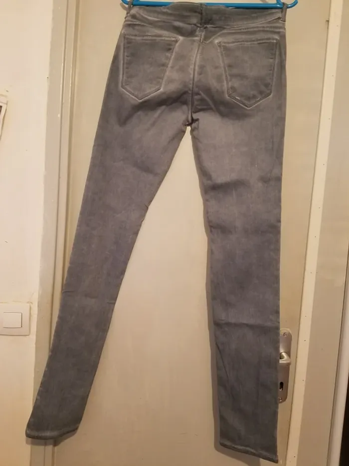 Pantalon bleu/gris - photo numéro 3