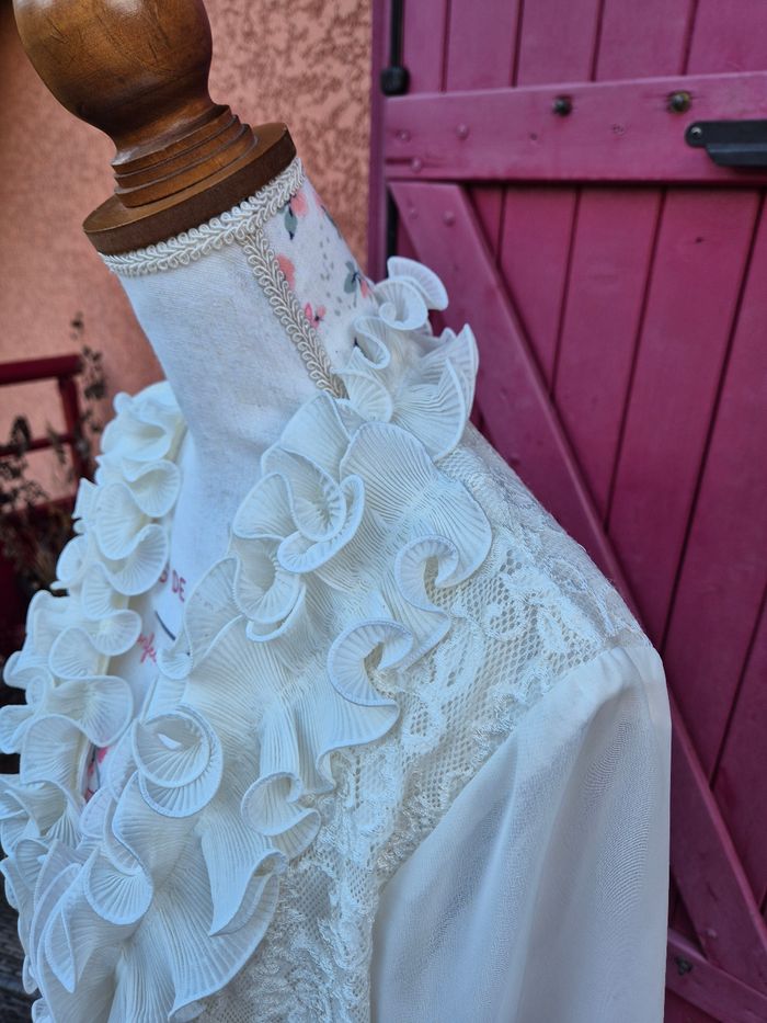 Chemise / Blouse à volants pour femme T. 48 Alexo - photo numéro 7