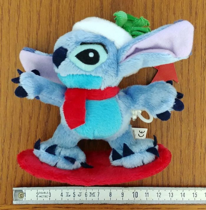 peluche Stitch snowboarder - photo numéro 2