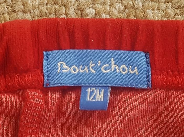 Ensemble pyjama rouge, 12 mois - photo numéro 8