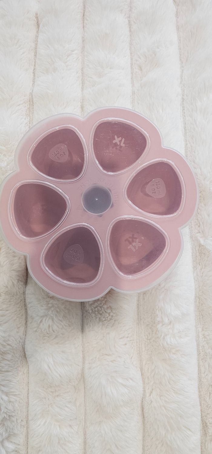 Lot de 3 fleurs 🌸 multiportions BEABA XL 150ML - photo numéro 6