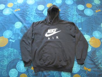 Sweat à capuche homme Nike 100% coton Taille XL 42 Noir (P160)