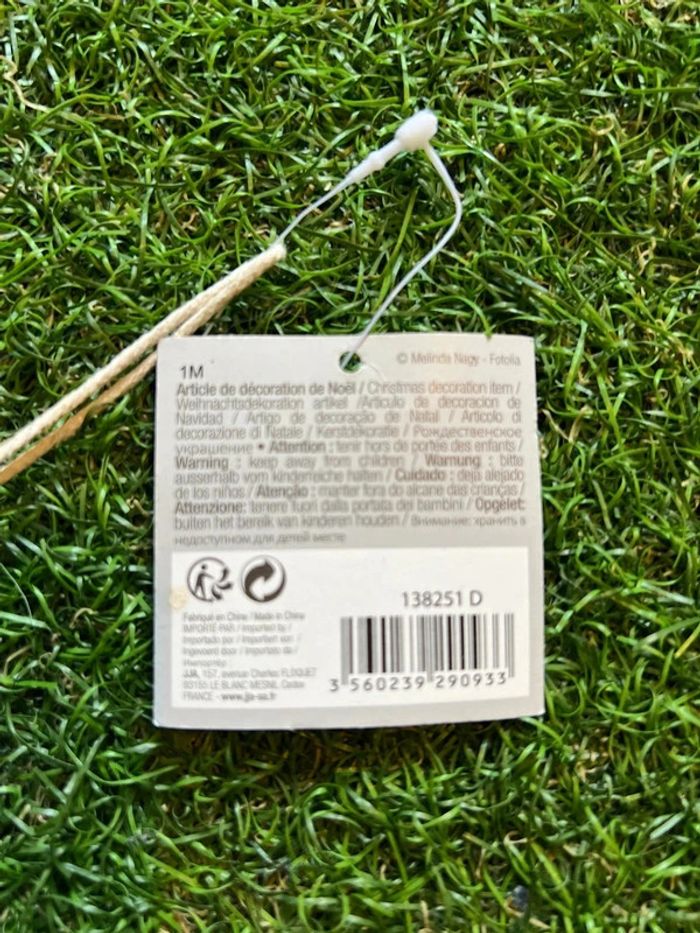 Guirlande en bois flottant - 1 M - NEUF - photo numéro 2