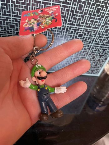 Figurine Porte-clés Sneakers Mario Bross Luigi License