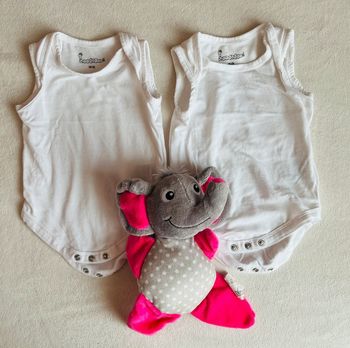 Lot de 2 Body sans manches