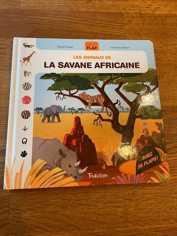 Livre Doc Flap Les animaux de la savane Africaine