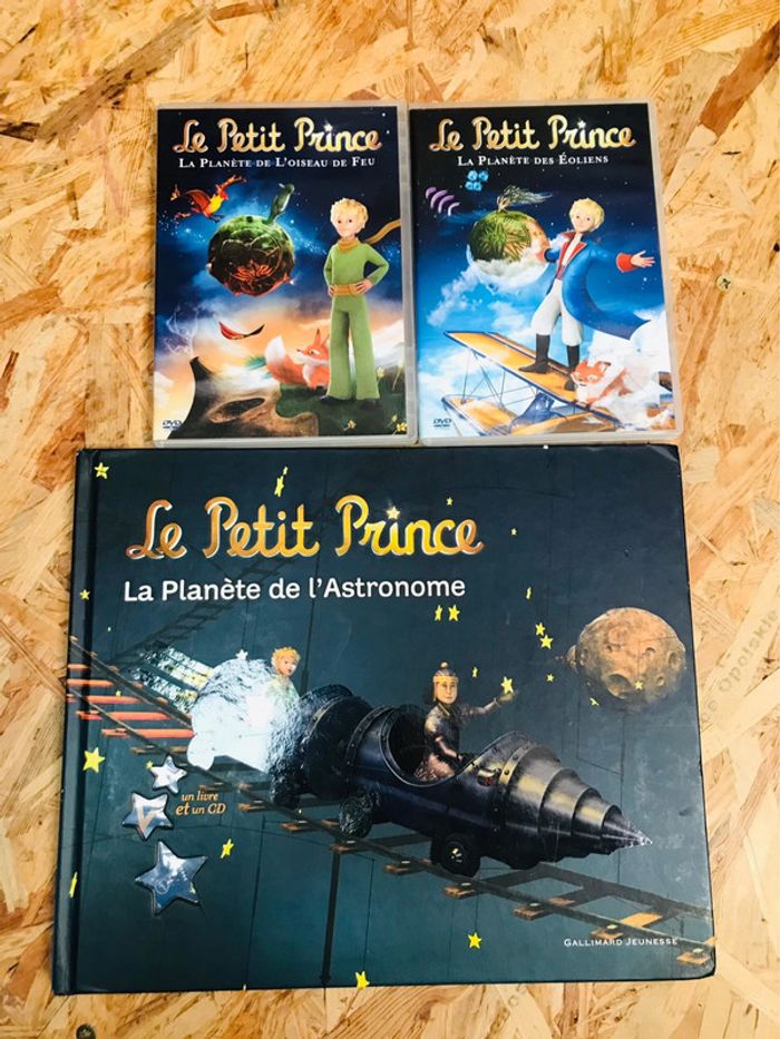 Lot livre + 2 dvd Le petit prince